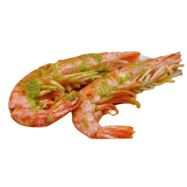 Gambas rojas a la plancha