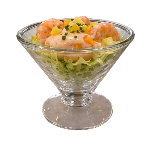 Cóctel de gambas