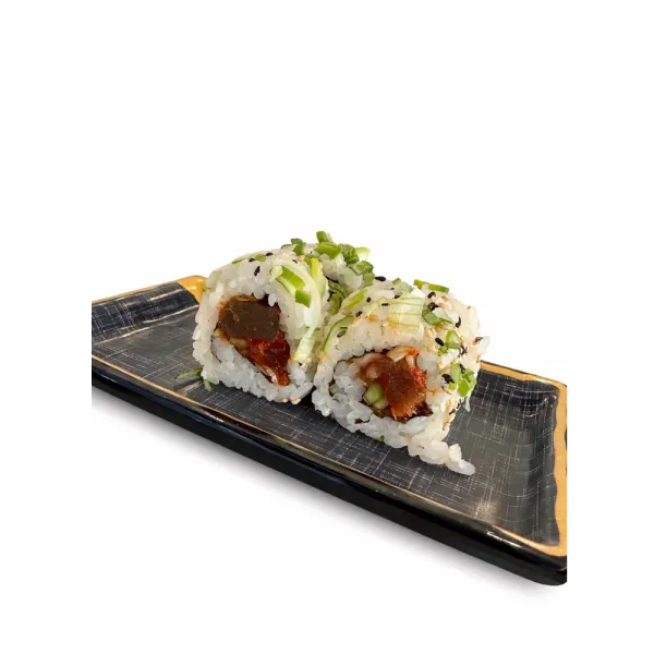 Uramaki pepino atun picante
