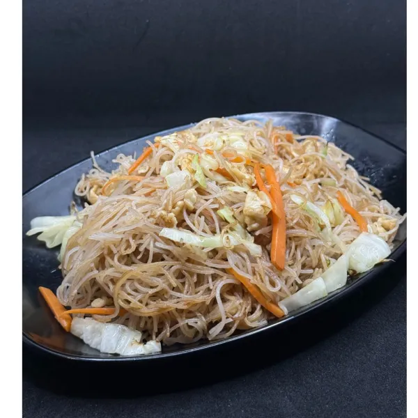 Fideos de arroz tres delicias