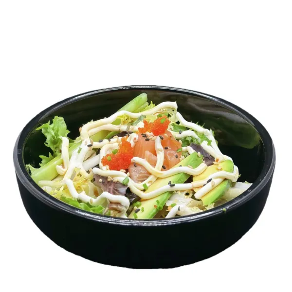 Ensalada de salmón cocido