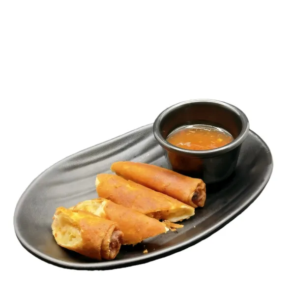 Rollito filipinos de cerdo picante