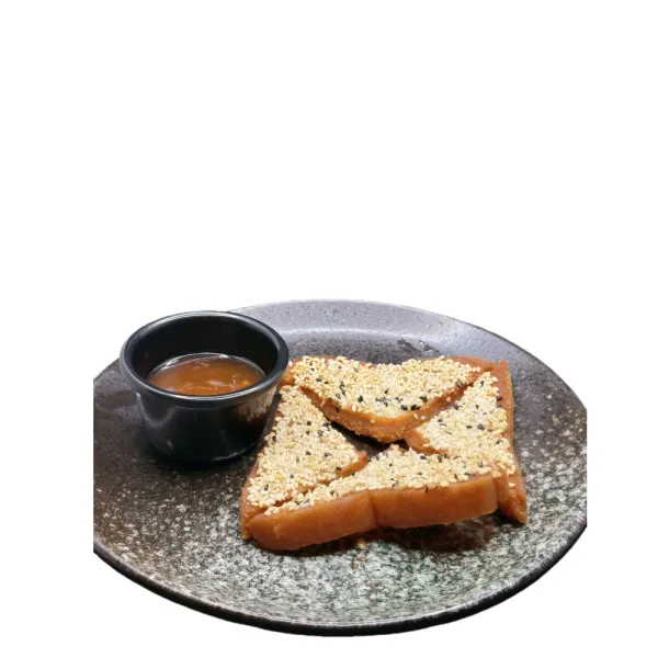 Pan con pollo y gamba frito