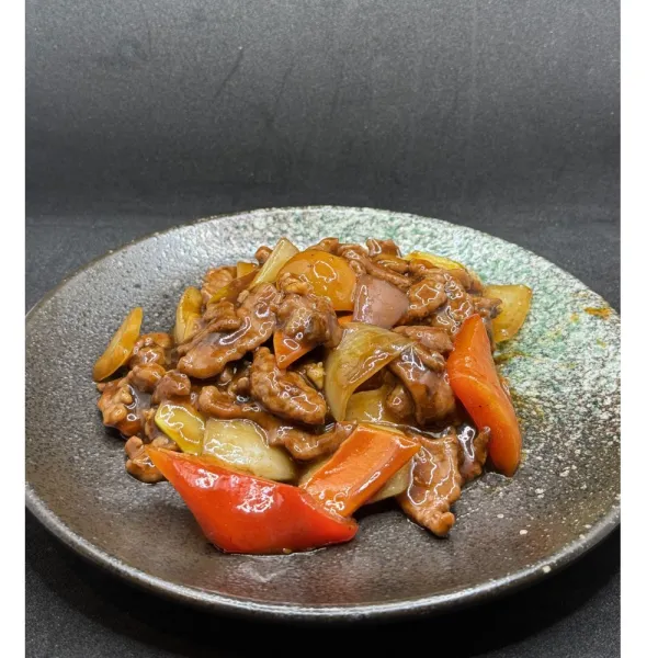 Ternera a la pimienta negra