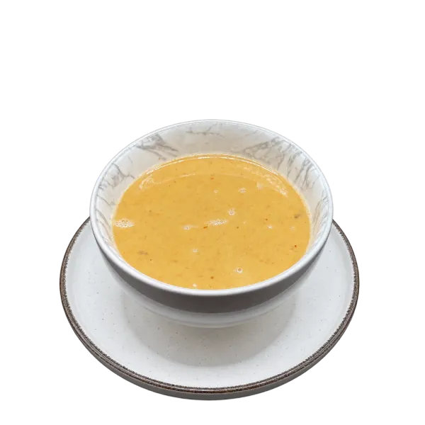 Sopa de coco y jengibre