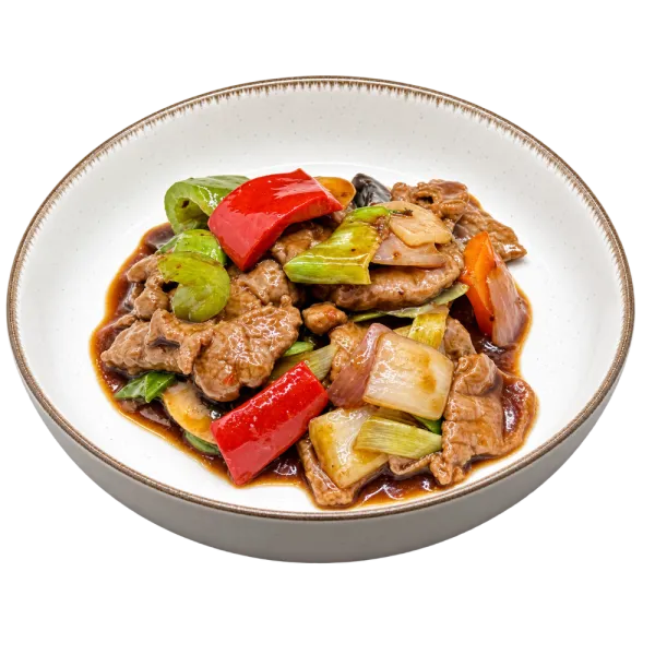 Ternera salteada al estilo Sichuan (Picante)