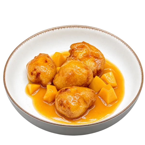 Gambas agridulce