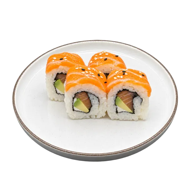 Uramaki salmón