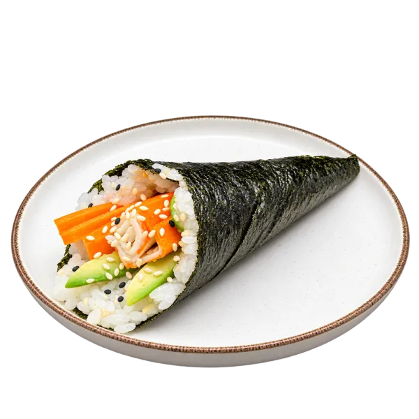 Temaki surimi,aguacate, pepino