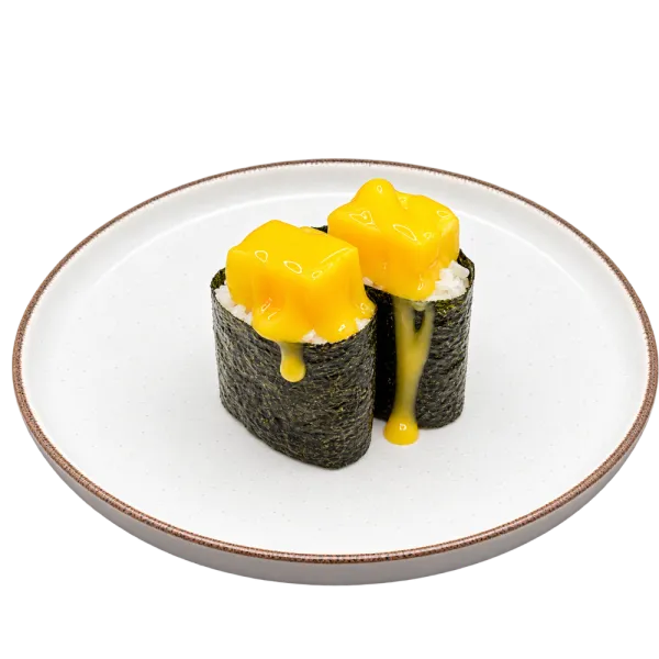 Gunkan mango y queso