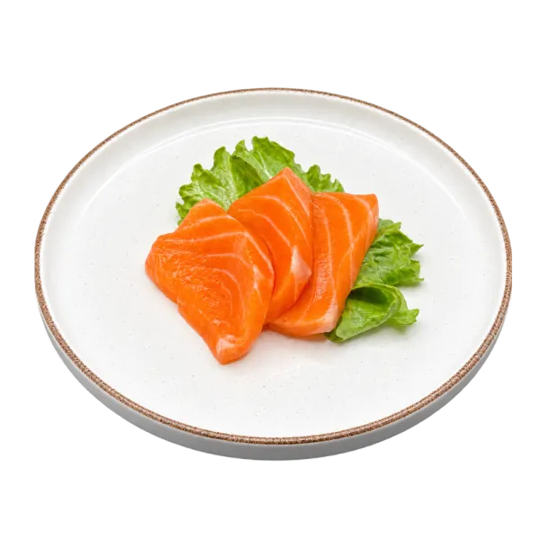 Sashimi de salmón